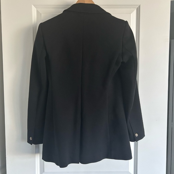 Club Monaco Black Twill Blazer - Picture 6 of 10